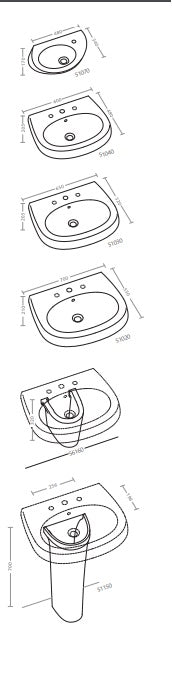 Pozzi Ginori - EGG 60 / EGG 65 Lavabo