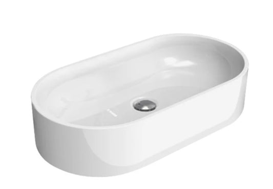 Ceramica Flaminia PS65AT - PASS 65 Lavabo ovale cm 65 da appoggio